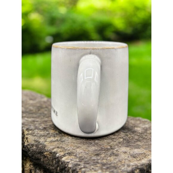 Hearth and Hand W/ Magnolia Stoneware "Rise & Shine" Coffee Mug Tea Cup 14 oz - Picture 2 of 8